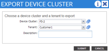 exporting device cluster